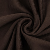 EVE Sleeveless Solid Color Ruched Backless Mini Dress GSZM-D26DS056