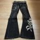 EVE Fashion Embroidered Flare Jeans GQLF-3009