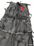 EVE Fashion Multi-pockets Loose Wide Leg Jeans GQLF-3029