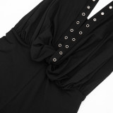 EVE Deep V Neck Backless Seventh Jumpsuit GDSF-J26JP015