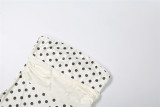 EVE Polka Dots Print Tube Top Dress GZJQ-K6D01362A