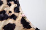 EVE Leopard Print Sling Top Two Piece Shorts Set GZJQ-K25S90878
