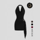 EVE Halterneck Backless V Neck Mini Dress GSRX-SRX720