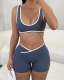 EVE Yoga Sports Tank Tops Two Piece Shorts Set YWXS-K26L2183