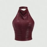 EVE Off Shoulder Backless Tank Tops GXIY-K26L2273