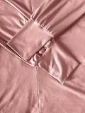 EVE Solid Color Loose Tops Tight Pants 2 Piece Set BMF-680