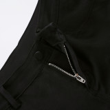 EVE Solid Color Slim Short GPKJ-MR46858