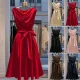 EVE Solid Color Sleeveless Tie Up Midi Dress GSRX-709