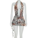EVE Leopard Print Backless Mini Dress GDSF-D26DS066