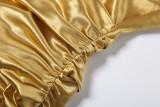 EVE Sexy Sequin Wrap Chest Bodysuit  GZJQ-K6K01768A