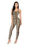 EVE Print Backless Sling Tight Jumpsuit MZ-2011-1