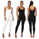 EVE Sleeveless Solid Color Jumpsuit MZ-S2802
