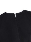 EVE Irregular Tassel Short Sleeve Maxi Dress GKEN-ADR051151