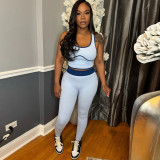 EVE Sleeveless Tank Top Two Piece Pants Set XEF-K6S05452A