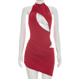 EVE Hollow Out Sleeveless Mini Dress GSZM-D26DS097