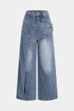 EVE Fashion Irregular Patchwork Straight Jeans GYLN-0010