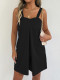 EVE Solid Color Sleeveless Sling Romper GYWO-55038