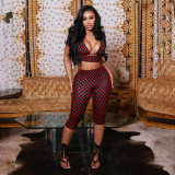 EVE Sexy Polka Dot Three Piece Set GDSF-J26ST079