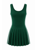 EVE Sleeveless Solid Color Mini Dress HNIF-MC024