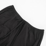 EVE Casual Solid Color Two Piece Pants Set GSZM-D26ST119
