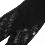 EVE Lace Patchwork Backless Jumpsuit MXBF-J26JP029