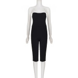 EVE Contrast Color Sling Seventh Jumpsuit GPKJ-MR48664