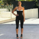 EVE Contrast Color Sling Seventh Jumpsuit GPKJ-MR48664