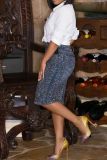EVE Hot Drill Denim Skirts YRST-D021