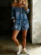 EVE Off Shoulder Denim Loose Romper YRST-D019