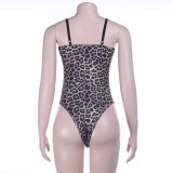 EVE Leopard Print Sling Bodysuit SUM-YL26082MHO