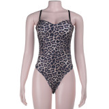 EVE Leopard Print Sling Bodysuit SUM-YL26082MHO