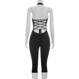 EVE Sleeveless Backless Bandage Jumpsuit GSZM-C26JP136