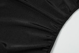 EVE Long Sleeve Solid Color Mini Dress GWSD-D1995105