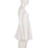 EVE Lace Edge Sling Mini Dress GPKJ-MR48730