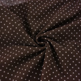 EVE Polka Dot Print Backless Mesh Tank Tops GPKJ-MR48510