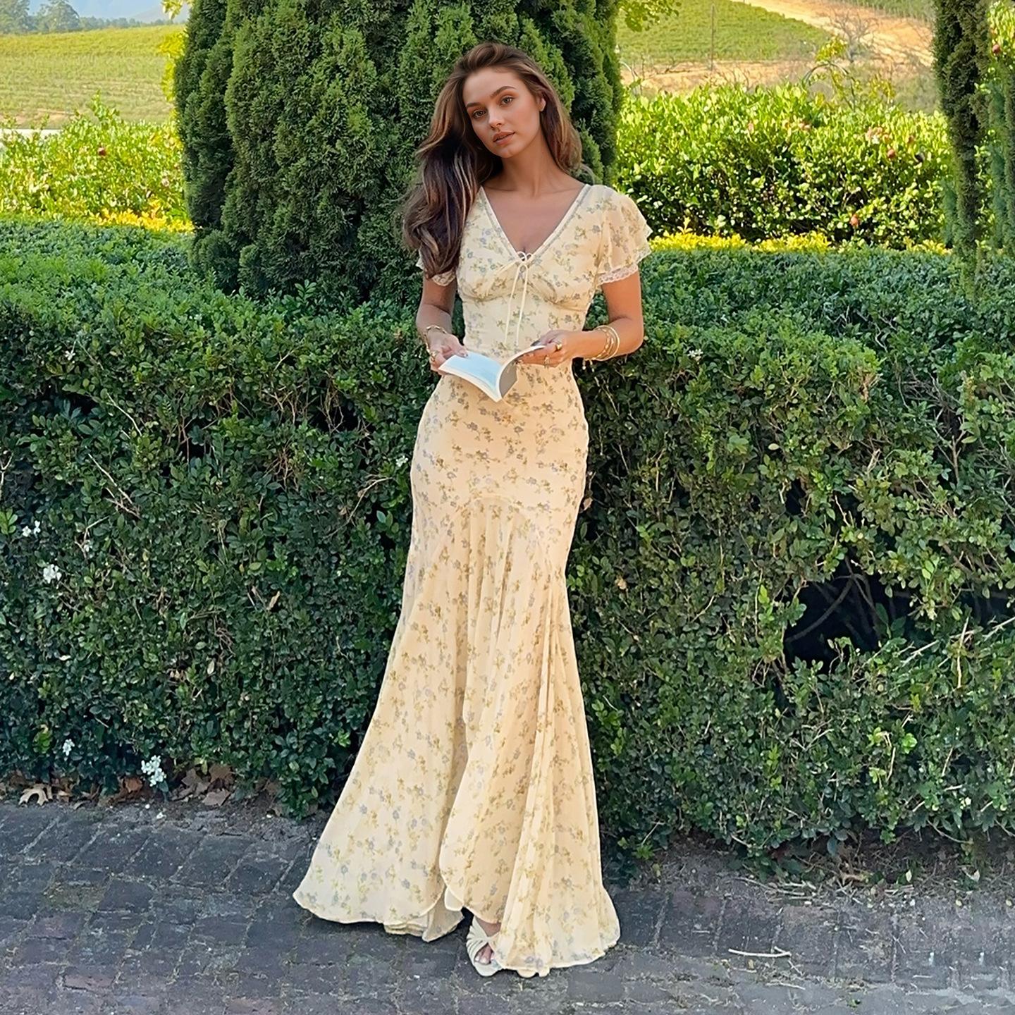 french lace dresses Chic French Lace Short Prom Dress Beautiful Embroidery Homecoming Eleg –  SELINADRESS main image 1