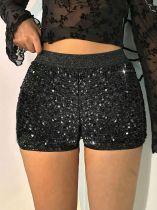EVE Sequin High Waist Short SH-391512