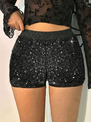 EVE Sequin High Waist Short SH-391512