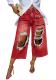 EVE Retro Gradient Holes Wide-leg Seventh Pants LSD-2834