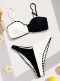 EVE Color Block Bikinis Two Piece Swimsuit CSYZ-G629KX