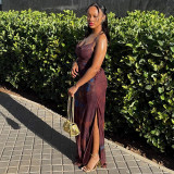 EVE Sexy Print Backless Maxi Dress GJYO-JD305161