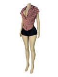 EVE Deep V Neck Sleeveless Tops CH-26017
