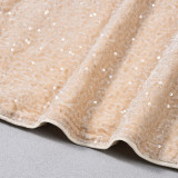 EVE Sequin Slim MIni Skirts GFRT-60390DBZ