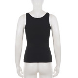 EVE Print Sleeeveless Tank Tops GPKJ-MR46136