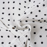 EVE Polka Dots Print Denim Shorts GPKJ-MR48798