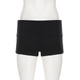 EVE Rivet Fashion Solid Shorts GPKJ-MR48775