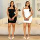EVE Halterneck Rhinestone Beaded Mini Dress GMYU-9915