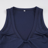 EVE Solid Color Sleeveless Tank Tops GPKJ-MR48196
