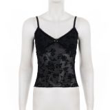EVE Lace Patchwork See Through Tops GPKJ-MR45461