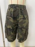 EVE Camouflage Print Loose Short LSD-2866